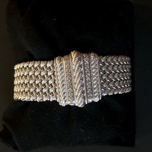Sterling Silver Magnetic Closure Bracelet
